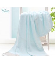 100% Pure Cotton Bath Towel - Blue